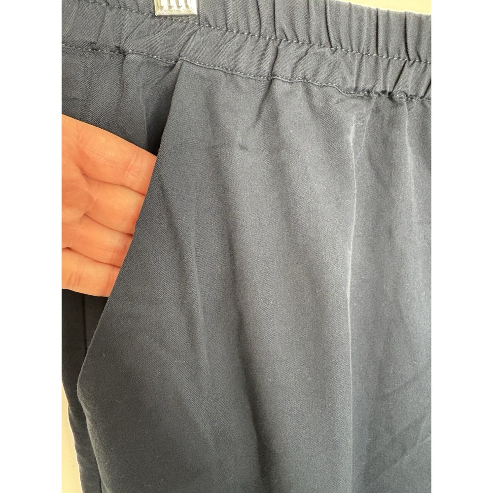 Marine Layer Re Spun Navy Blue Athleisure Pants Women's Large Elastic Waist - Picture 2 of 4